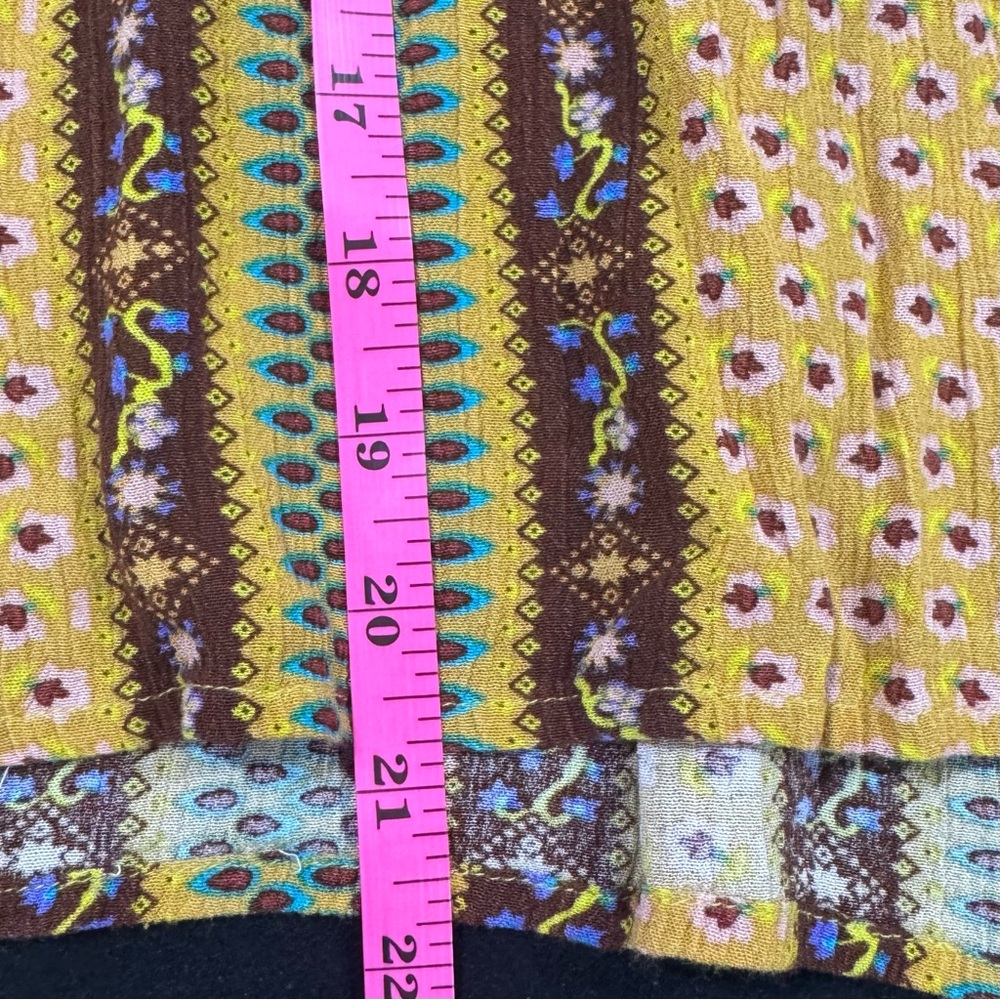 Altar'd State Multicolor Patterned Blouse - image 7